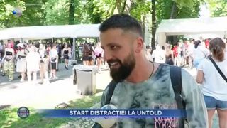 VIDEO - Prima seară de distracție la Untold. Tineri de toate naționalitățile au venit, dornici de distracție