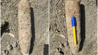 Un bărbat din Satu-Mare a găsit în curtea sa o muniție din al Doilea Război Mondial. Care a fost reacția pe care acesta a avut-o