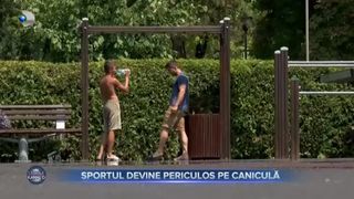 VIDEO - Sportul devine periculos pe caniculă. Avertismentul medicilor pentru cei care fac sport pe vreme caniculară
