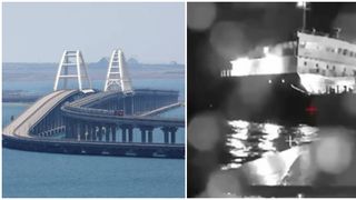 VIDEO: Ucraina a lovit un petrolier rusesc cu o dronă maritimă la câteva ore după ce a atacat o bază navală: ”Nu poate exista nicio justificare pentru astfel de acțiuni barbare”