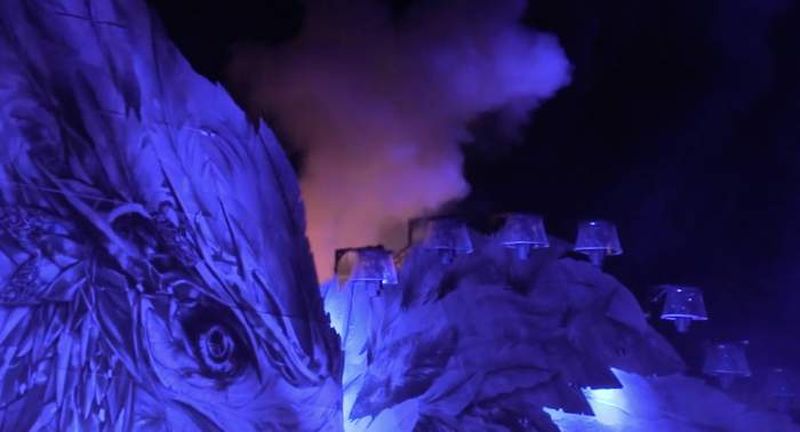 Incendiu UNTOLD 2023: o scenă a luat foc din cauza artificiilor. Pompierii au intervenit, din fericire, la timp