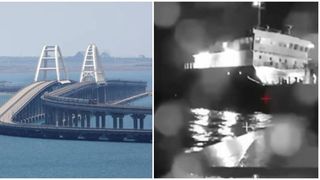 Unul dintre cele mai mari petroliere rusești a fost lovit de o dronă maritimă, cea mai recentă lovitură dintr-o campanie militară ucraineană care folosește vehicule fără pilot.