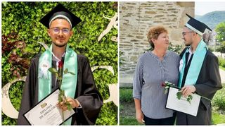 EXCLUSIV - Daniel, copilul adoptat într-o familie iubitoare, admis la Medicină: ”Ei sunt mama și tata și sunt tot ceea ce am eu mai de preț pe lumea asta”