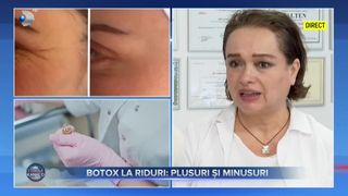 Femeile apelează la botox pentru a scăpa de ridurile de frunte. Efectele injectiilor durează &icirc;ntre 3-5 luni