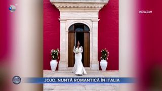 VIDEO - Jojo și Cătălin și-au unit destinele &icirc;ntr-un cadru restr&acirc;ns. Cei doi au spus &bdquo;DA&rdquo; după nouă ani de relație. &bdquo;A zis DA și n-am avut cum să mă mai răzg&acirc;ndesc!&rdquo;