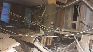 Momente de panică în timpul unui majorat la Băile Herculane. Tavanul s-a prăbușit peste ei: „M-am gândit că e cutremur''