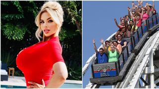 VIDEO. Femeia care nu are voie să se urce în rollercoaster din cauza unui motiv rușinos