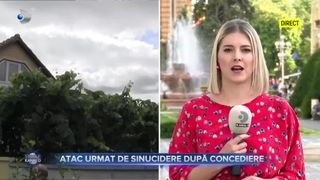 VIDEO - Atac armat de sinucidere după concediere. A vrut să se răzbune pe patronul care îl concediase