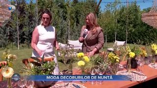 VIDEO - Noile trenduri în materie de nunți: La modă sunt petrecerile în grădină, care îmbină luxul cu simplitatea