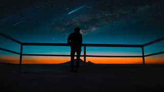 Ploaie de stele spectaculoasă