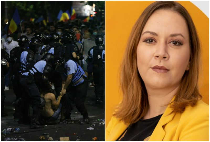 Cătălina Hopârteanu (Declic): ”Este ziua în care jandarmii și-au atacat proprii cetățeni. Adevărul nu se prescrie”