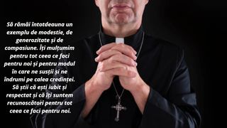 Mesaje de recunoștințăa pentru duhovnicul tău