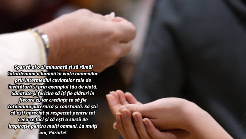 Mesaje de recunoștințăa pentru duhovnicul tău