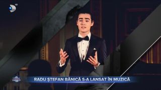 VIDEO - Radu Ștefan Bănică &icirc;i calcă pe urme tatălui său. T&acirc;nărul actor a lansat prima lui piesă, intitulată &bdquo;Tu&rdquo;