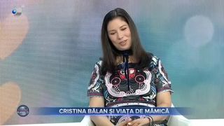 VIDEO - Cristina Bălan și viața de mămică. „Ca orice om, îmi mai pierd răbdarea și îi mai disciplinezi”