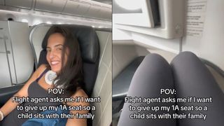 Indignare la bordul unei avion după ce o femeie a refuzat să schimbe locul cu un minor. Postarea a st&acirc;rnit un val de reacții pe rețelele de socializare. &bdquo;Nu mai este un copil&rdquo;