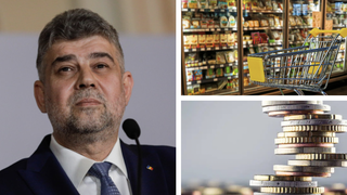 Rata inflației a coborât la o cifră. Ce a transmis Marcel Ciolacu: ,,Sunt preţuri cu 30-40% mai mici la anumite produse de bază''