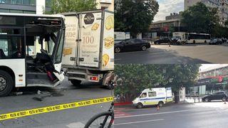 VIDEO. Accident grav pe Calea Dorobanţi din Bucureşti. Un autobuz STB este implicat în coliziune. 4 persoane au ajuns la spital