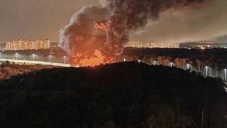 Incendiu &icirc;n apropierea reședinței lui Vladimir Putin.