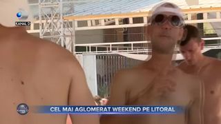 VIDEO- Weekend aglomerat pe litoral. Vremea bună adună turiștii la malul mării!