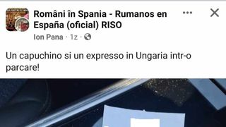 Un rom&acirc;n a rămas uimit c&acirc;nd a văzut c&acirc;t are de plătit pentru două cafele &icirc;n Ungaria