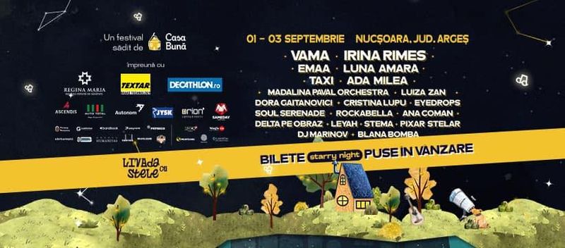 O mulțime de artiști vor urca pe scenă