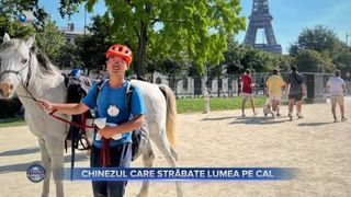 VIDEO - Un chinez a plecat în aventura vieții lui alături de prietenul său HuiHui. Bărbatul a străbătut 10 țări pe un cal