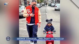 VIDEO - George Zănoagă, &bdquo;&icirc;mbl&acirc;nzit&rdquo; de fiica lui. Viața lui s-a schimbat complet, c&acirc;nd a venit pe lume Zahara. &bdquo;Ea este punctul meu slab, este comoara mea&rdquo;