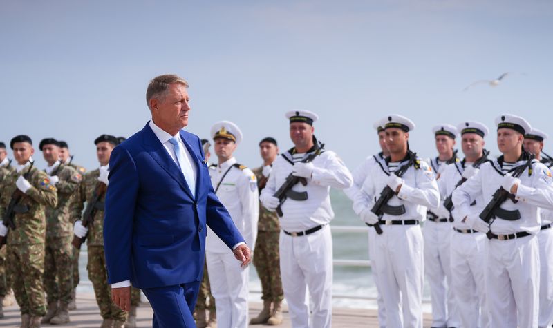 Klaus Iohannis, de ziua Marinei 2023