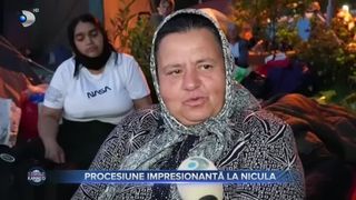 VIDEO - Procesiune impresionantă la M&acirc;năstirea Nicula. Zeci de mii de credincioși s-au rugat la icoana făcătoare de minuni