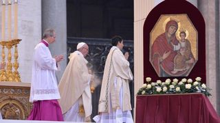 Papa Francisc, rugăciune către Fecioara Maria
