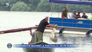 VIDEO- Distracție maximă la Festivalul de pe Dunăre. La Calafat, probele au avut premii impresionante, iar plimbările cu barca au atras participanții