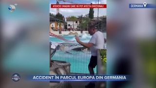VIDEO- Accident &icirc;n parcul Europa din Germania. Un turist este grav rănit