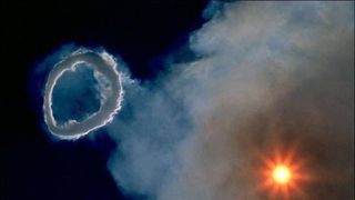 Imagini din satelit cu erupția vulcanului Etna. Aeroportul Catania a fost redeschis