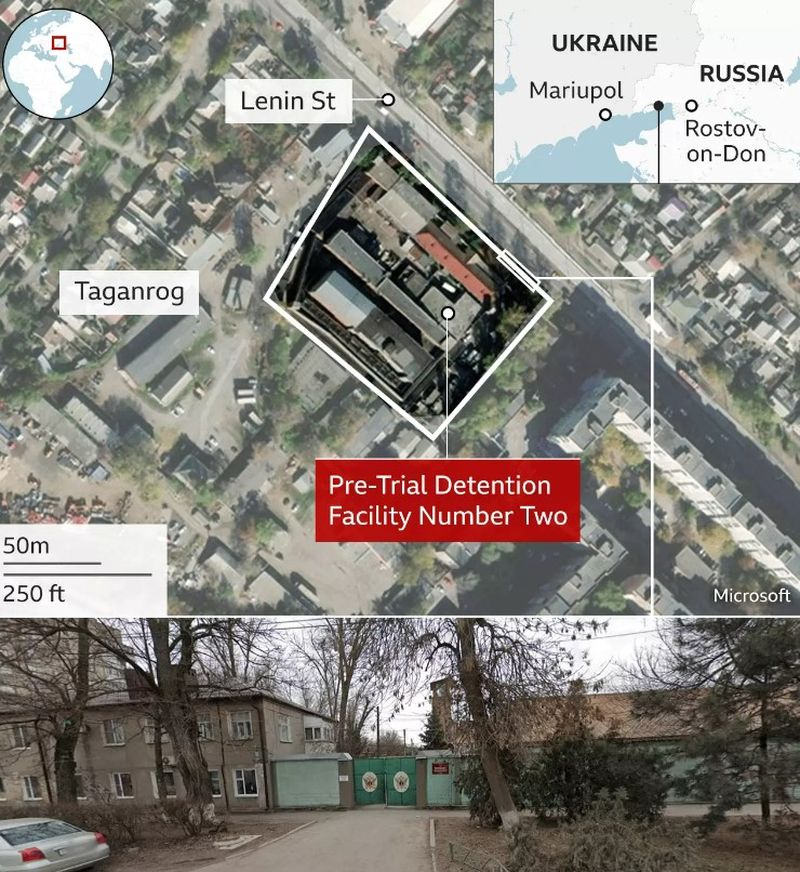 Guvernul rus nu a permis niciunui organism extern, inclusiv Organizației Națiunilor Unite și Comitetului Internațional al Crucii Roșii, să viziteze această unitate.