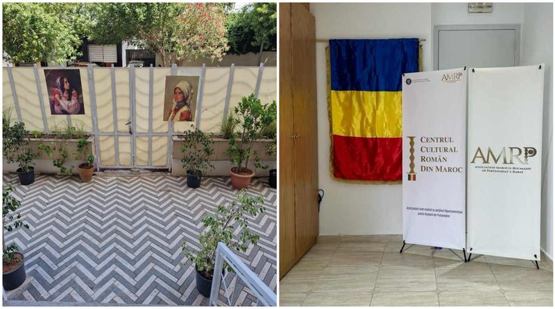 Centrul Cultural Român din Maroc a fost inaugurat pe 1 Decembrie 2022.