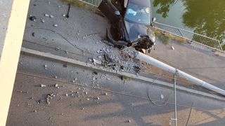 Accident produs de un "șofer" minor.