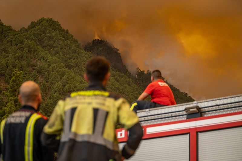 Incendiile se întind în prezent pe un perimetru de 31 km.
