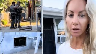 VIDEO. Momentul terifiant &icirc;n care o femeie descoperă un bărbat care locuiește sub podeaua ei &bdquo;de luni de zile&rdquo;