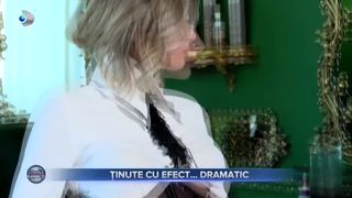 VIDEO - Ținute cu efect dramatic! Astăzi, la rubrica „Tu dai moda”, Gabriela Ghizel ne va prezenta câteva rochii cu efect dramatic