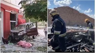 VIDEO - Masacru la Cernihiv. Rușii au atacat cu rachete &icirc;n timp ce oamenii mergeau la biserică: &bdquo;O s&acirc;mbătă obişnuită, pe care Rusia a transformat-o &icirc;ntr-o zi de durere şi pierdere"