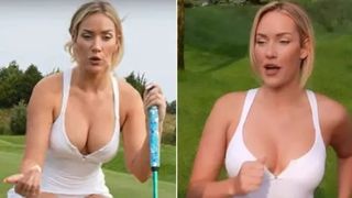 VIDEO. A intrat pe un teren de golf decisă să-i scotă pe jucători din minți și a reușit