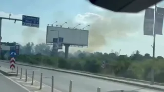 Incendii aproape de aeroportul Baneasa