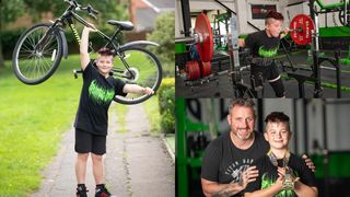 El este cel mai puternic copil de 10 ani din lume. Poate ridica greutatea unui frigider și mănâncă 3.000 calorii pe zi