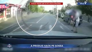 Un șofer a produs haos pe șosea, &icirc;n Galați. Bărbatul se urcase la volan sub influența stupefiantelor