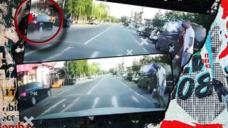 VIDEO - Un șofer a produs haos pe șosea, în Galați. Bărbatul se urcase la volan sub influența stupefiantelor