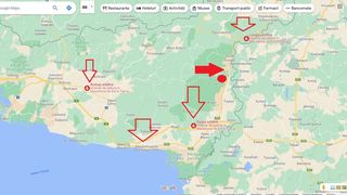 Cadavre carbonizate în regiunea Evros