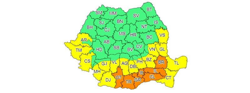 România se topește! Avertizarea de cod portocaliu a meteorologiilor a fost prelungită. Zonele care scapă de caniculă