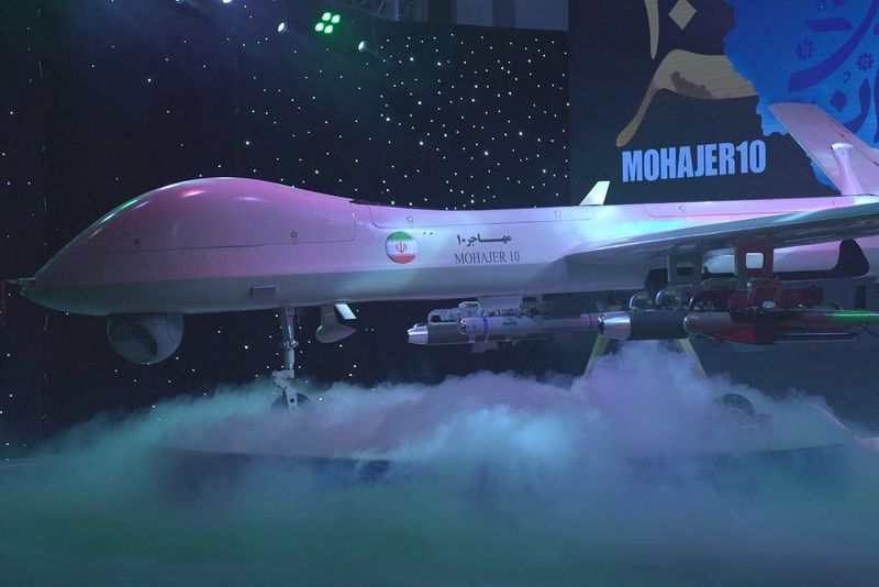 Cum arată noua dronă a Iranului. Are o rază de acțiune de 2.000 de km și poate transporta orice fel de muniție, inclusiv bombe