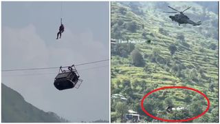 Operațiune dramatică. Au fost salvați toți cei 6 copii atârnați peste 14 ore într-o telecabină deasupra unei prăpastii